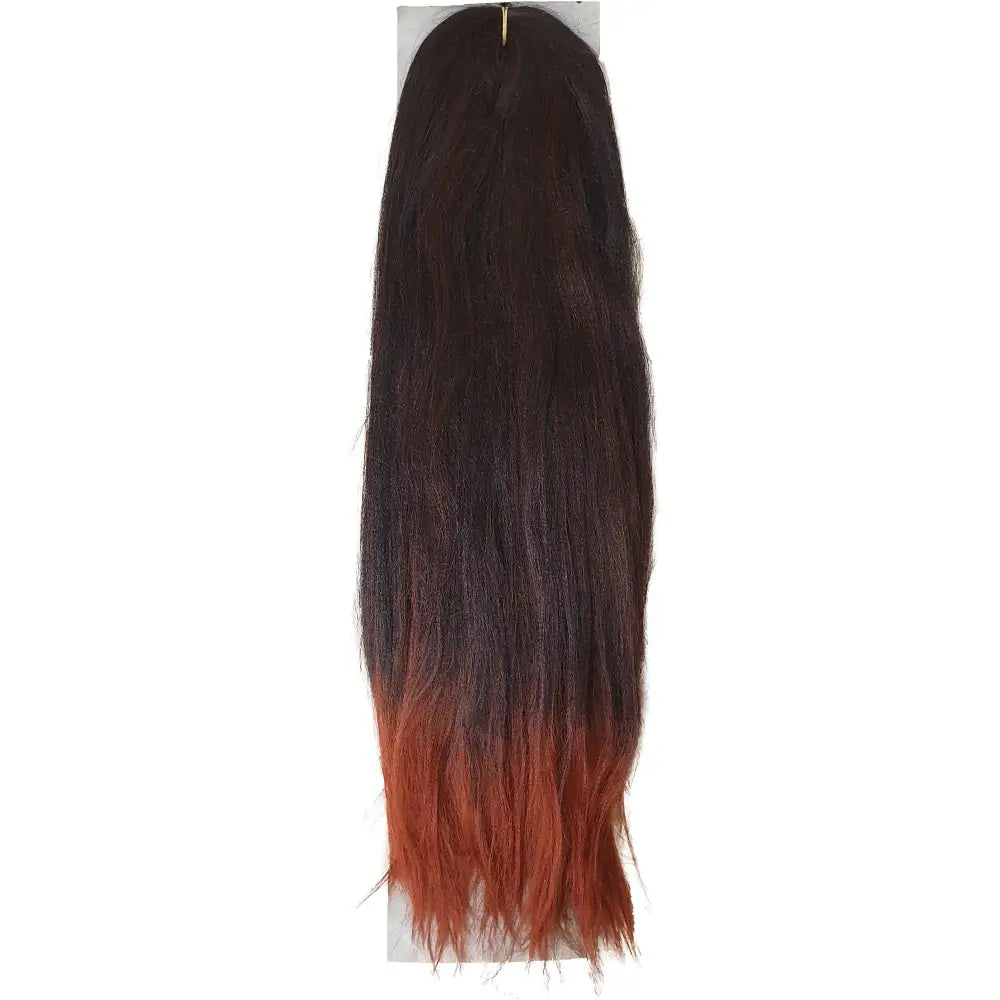 Abuja Extra Long Colour No 1/350 - Black / Burnt Red - 27