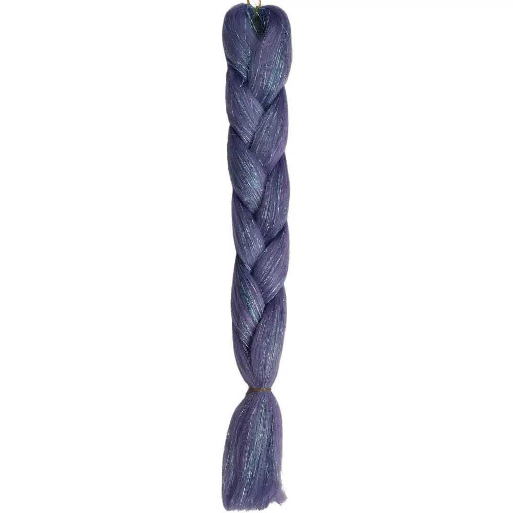 Afrihair Glitter Braid No E36A - Purple | Afrihair