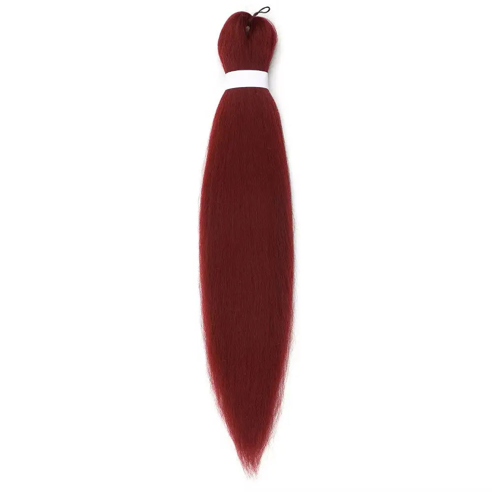 Afrihair Pre Stretched Braid K-A14 - Maroon | Afrihair