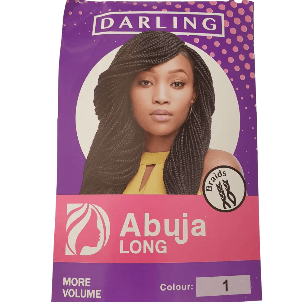 Braid Black 24 Inch Prepulled Kanekalon - Abuja 1 | Afrihair