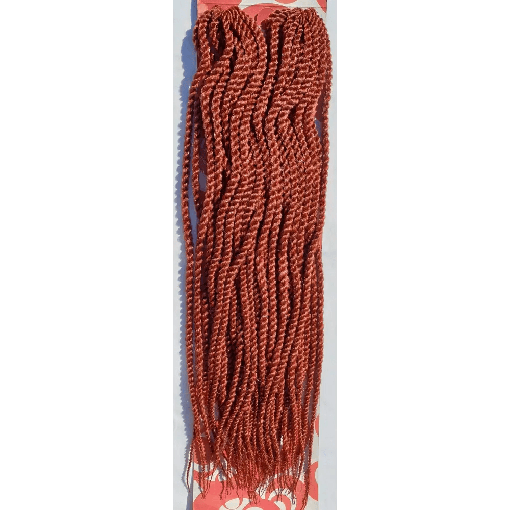 Mambo Twist Crochet Braids Long Colour No 350 - Burnt Red | Afrihair