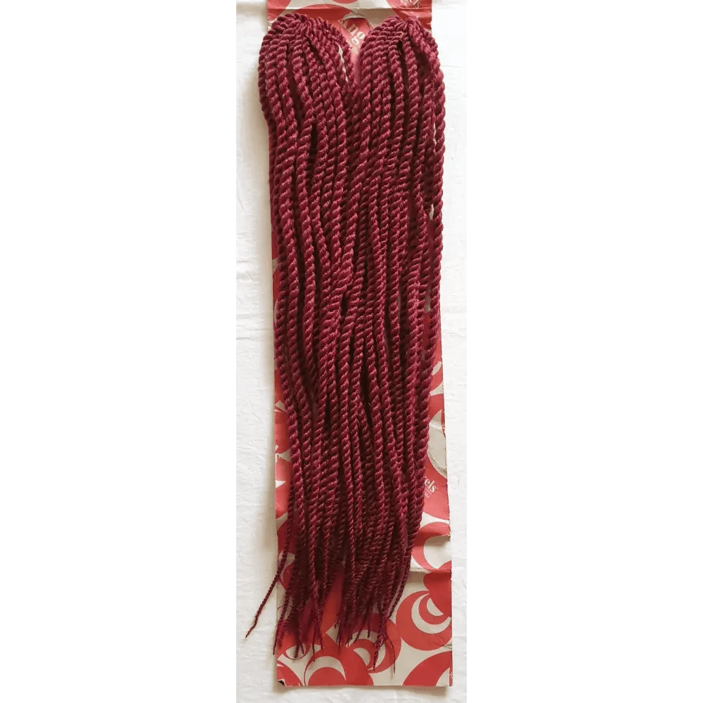 Mambo Twist Crochet Braids Long Colour No 900 - Maroon | Afrihair
