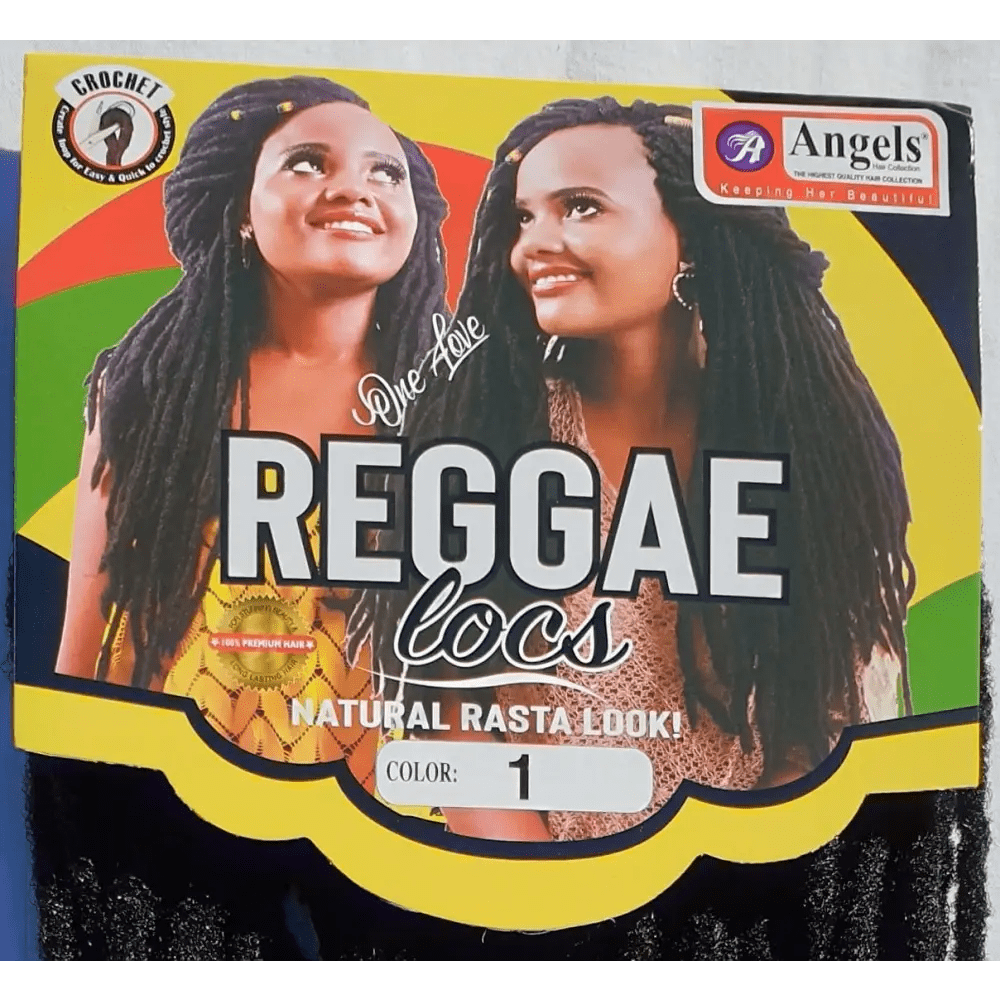 Reggae Locs Colour 1 - Black | Afrihair