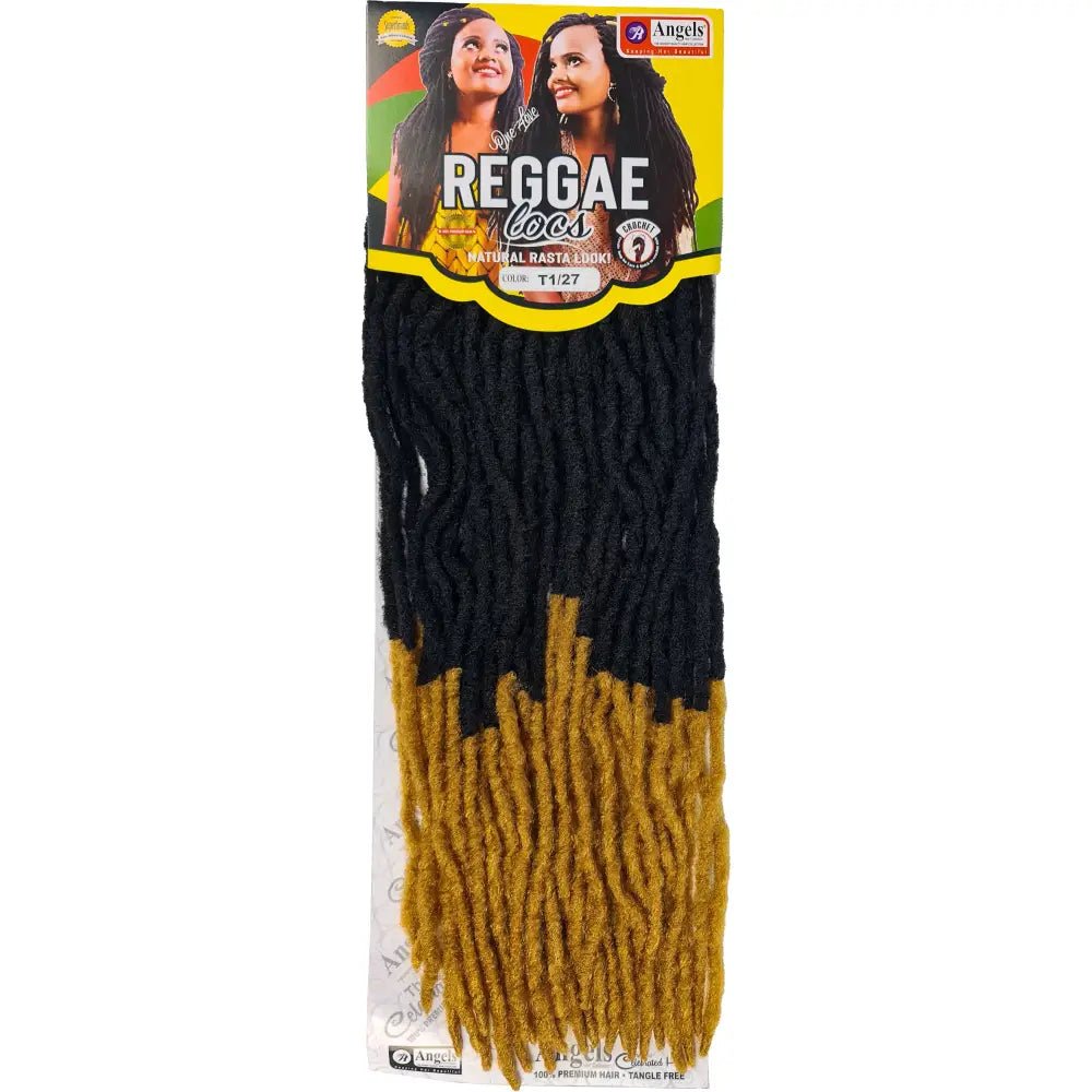 Reggae Locs Colour T1/27 - Black / Golden Blonde | Afrihair