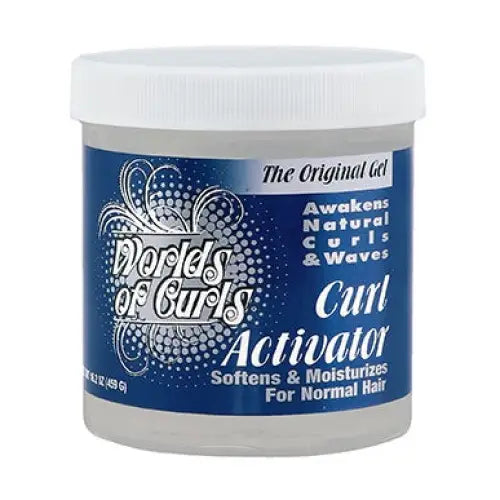 Worlds Of Curls Curl Activator Regular Gel, 16.2 Oz | Afrihair