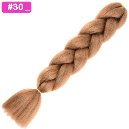 #30 - Jumbo Braiding Hair 24 Inch Brown - Afrihair - 24 Inch