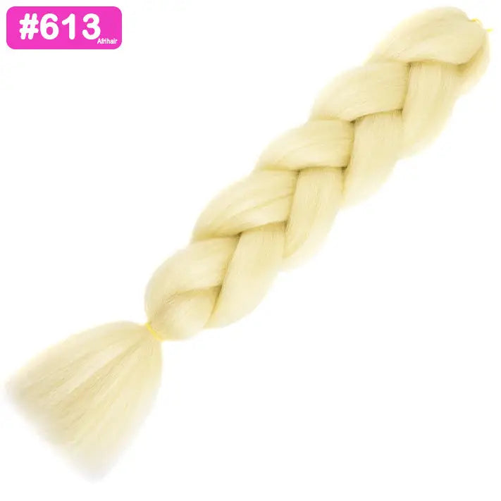 #613 - Jumbo Braiding Hair 24 Inch Blonde - Afrihair - 24