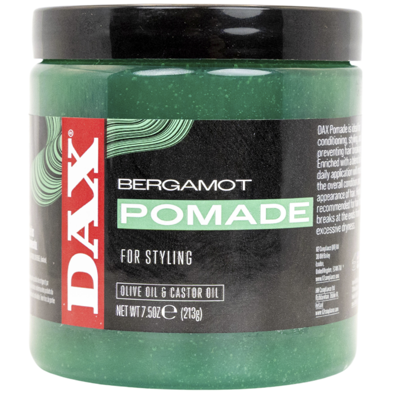 DAX Bergamot Pomade with Olive Oil and Castor Oil 397g jar
