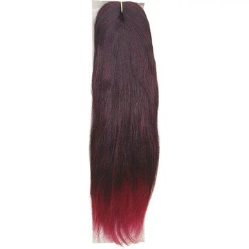 Abuja Extra Long Colour No 1/900 - Black / Burgundy - 27 