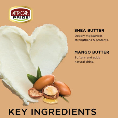 African Pride Shea Butter Formula Miracle Bouncy Curls