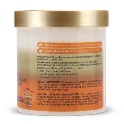 African Pride Shea Butter Formula Miracle Bouncy Curls