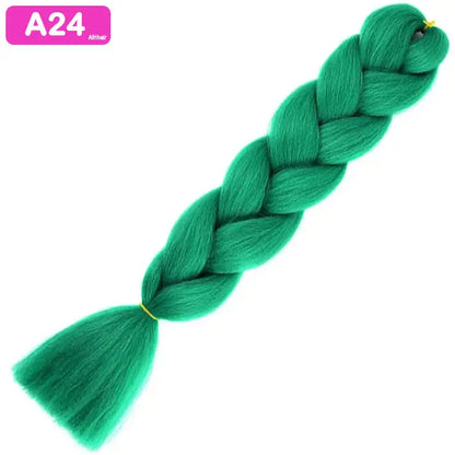 Afrihair Braid No A10 - Green - 24 Inch