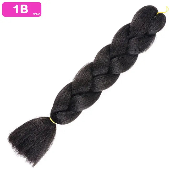 Afrihair Braid No A1b - Black - 24 Inch