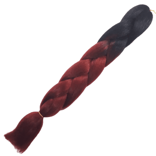 Afrihair Braid No B18 - Ombre Black/Maroon | Afrihair