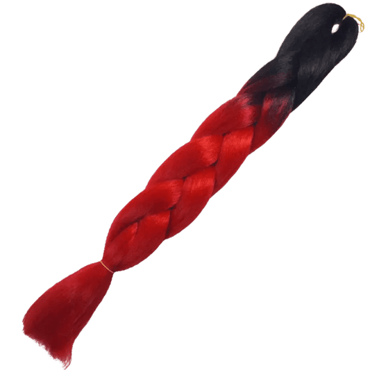 Afrihair Braid No B22 - Ombre Black/Red | Afrihair