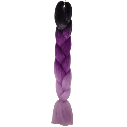 Afrihair Braid No C16 - Ombre Black/Purple/Light Purple | Afrihair