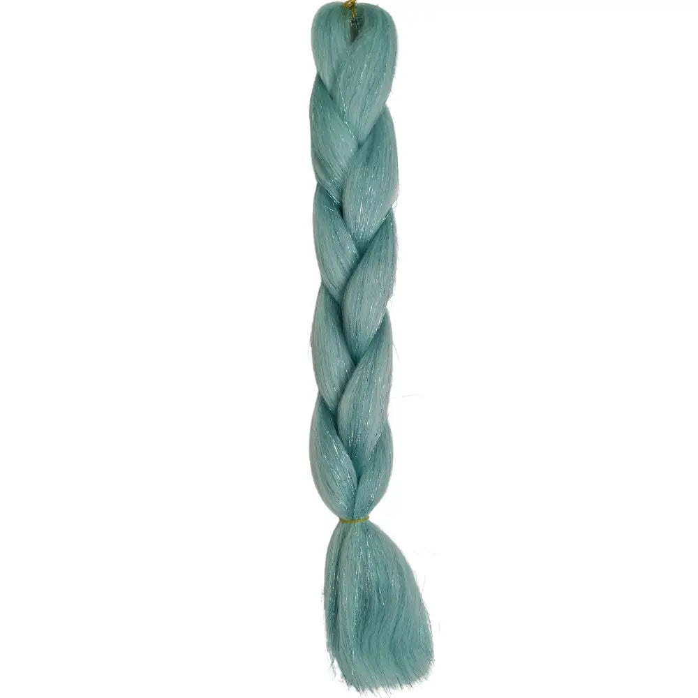 Afrihair Glitter Braid No E25 - Turquoise | Afrihair