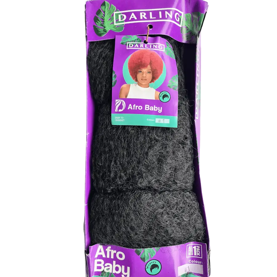 Afro Baby Weave Colour 1 - Weave