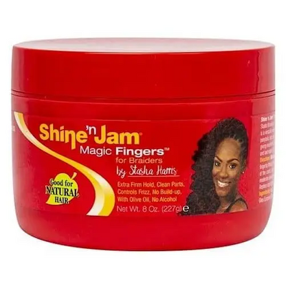 Ampro Shine N Jam Magic Fingers For Braiders 8 oz - Hair 