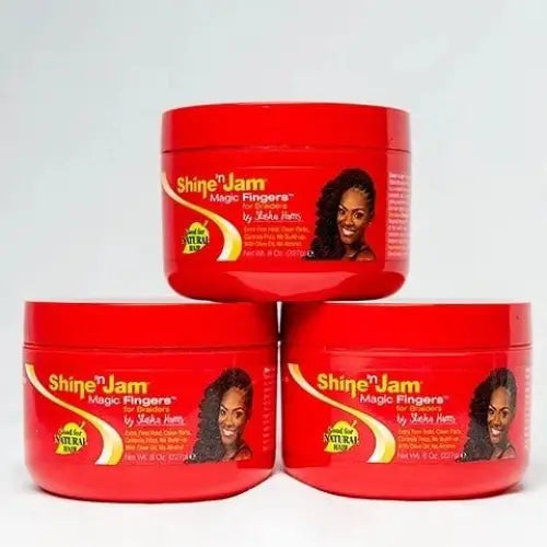 Ampro Shine N Jam Magic Fingers For Braiders 8 oz - Hair 