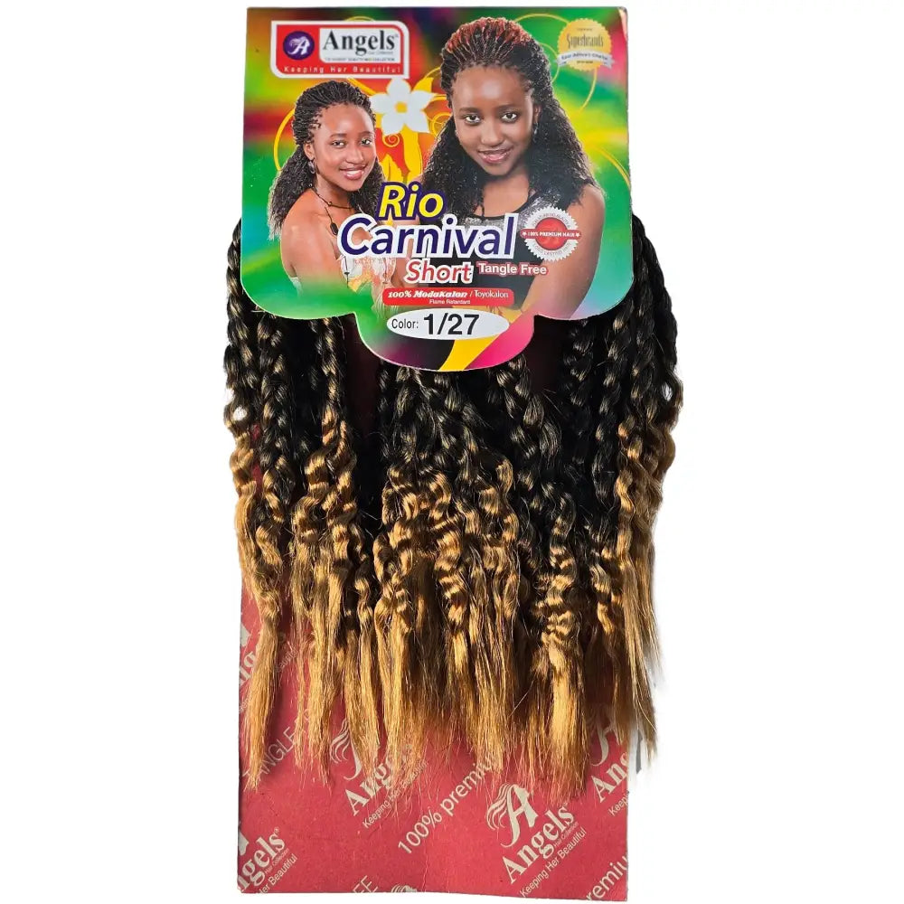 Angels - Rio Carnival Short Colour No 1/27 - Hair Peices