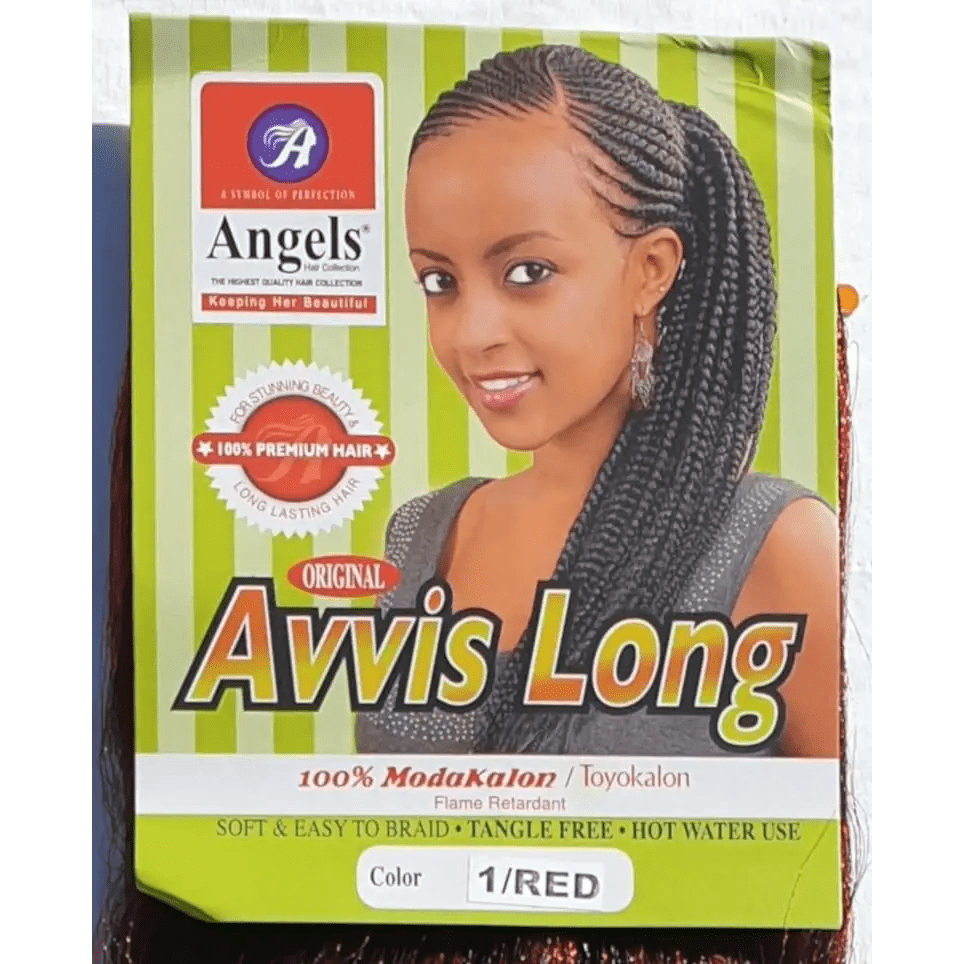 Avvis Braid Long Colour 1/Red | Afrihair