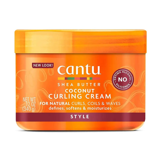 Cantu Shea Butter natural Coconut Curling Cream,12 Oz. -