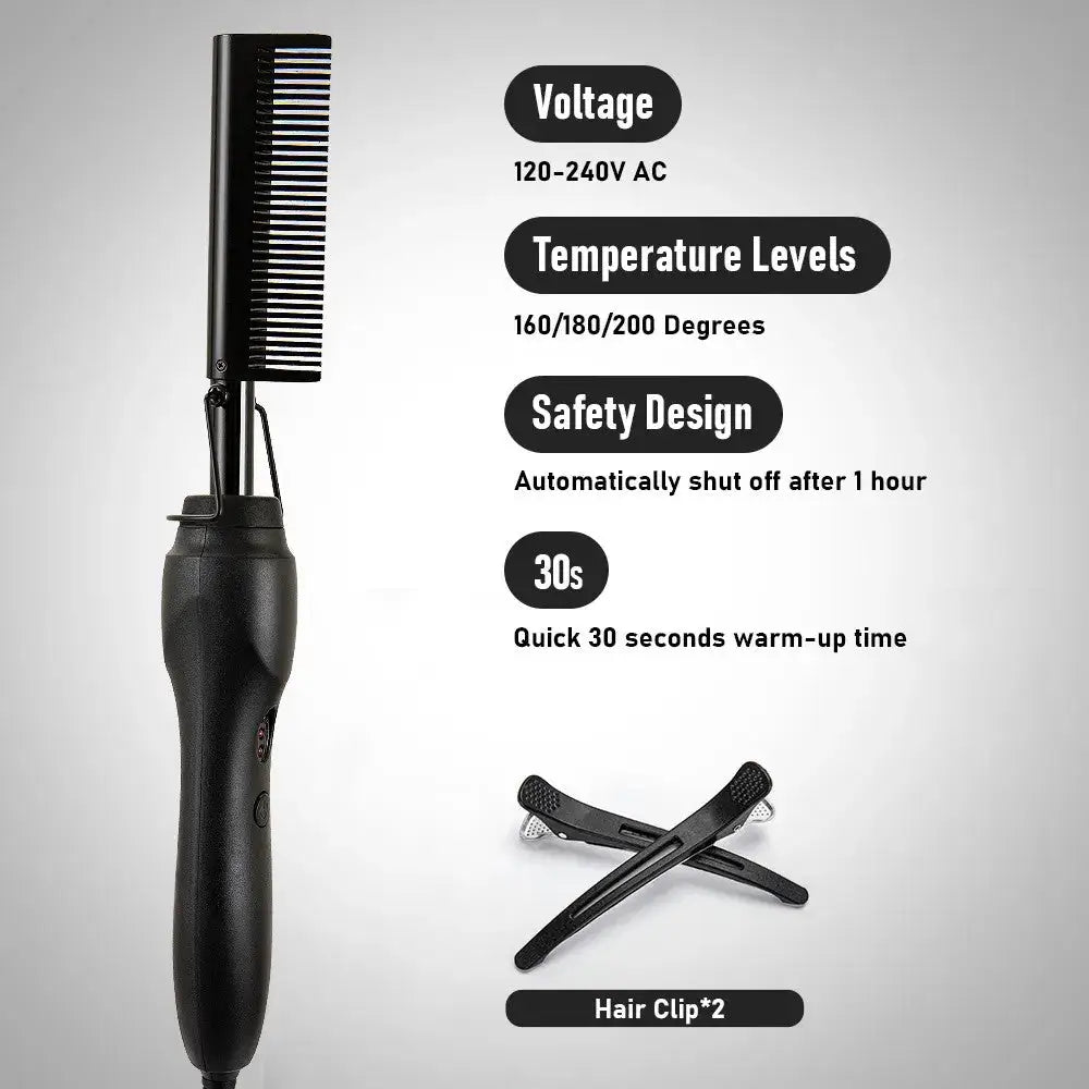 Hot Comb - Hair Press Comb - Hair Products & Accessories ->
