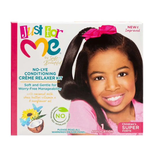 Just For Me No-Lye Relaxer Super - Hair Products &