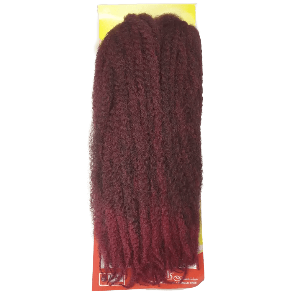 Marley Braid Colour 1/900 - Black / Maroon | Afrihair