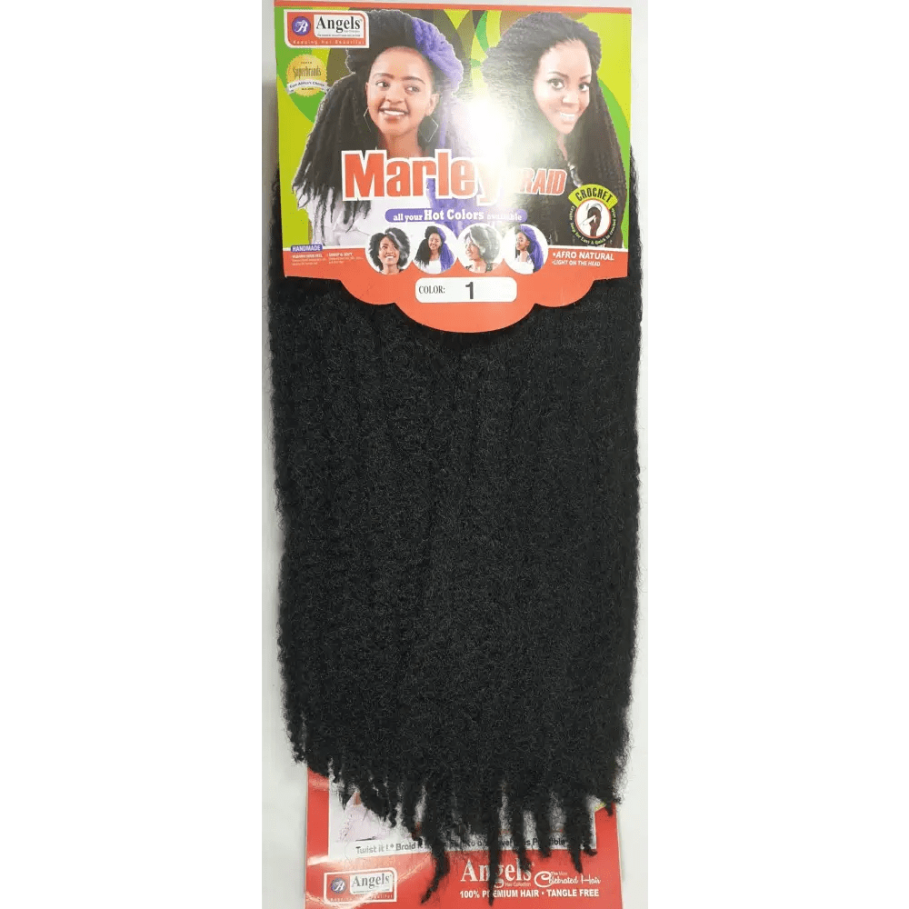 Marley Braid Colour 1 - Black | Afrihair