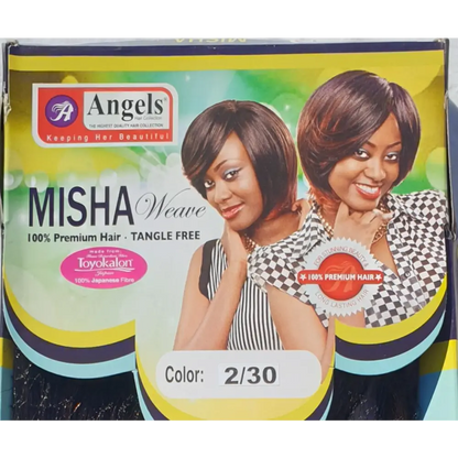 Misha Short Straight Weave Colour No 2/30 | Afrihair