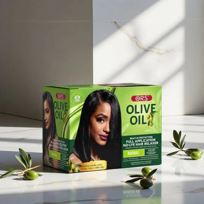 Ors Olive Oil Relaxer No Lye Normal - Hair Products &