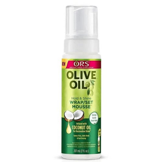 ORS Olive Oil Wrap and Set Mousse 7 oz | Afrihair