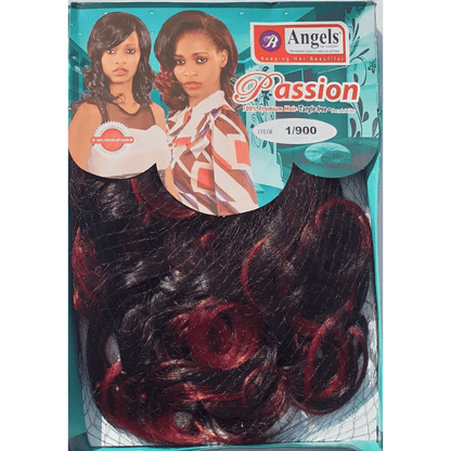 Passion Weave Colour 1/900 - Black/Maroon | Afrihair