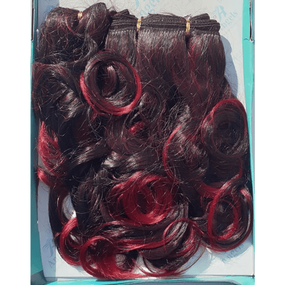 Passion Weave Colour 1/900 - Black/Maroon | Afrihair