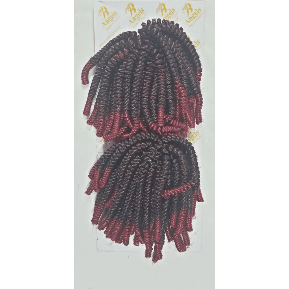 Shera Pop Colour 1/900 - Twist Crochet Hair Black/Maroon | Afrihair