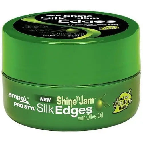 Shine 'n Jam Conditioning Gel | Silk Edges 2oz | Afrihair