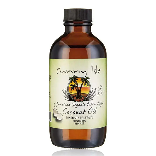 Sunny Isle Jamaican Organic Extra Virgin Coconut Oil 4oz