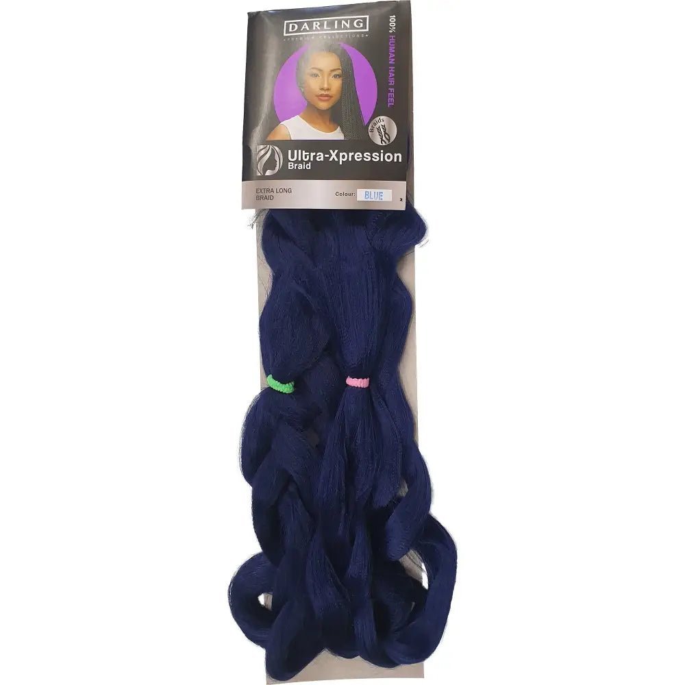 Ultra Xpression Braid - Darling - Colour DARK BLUE | Afrihair