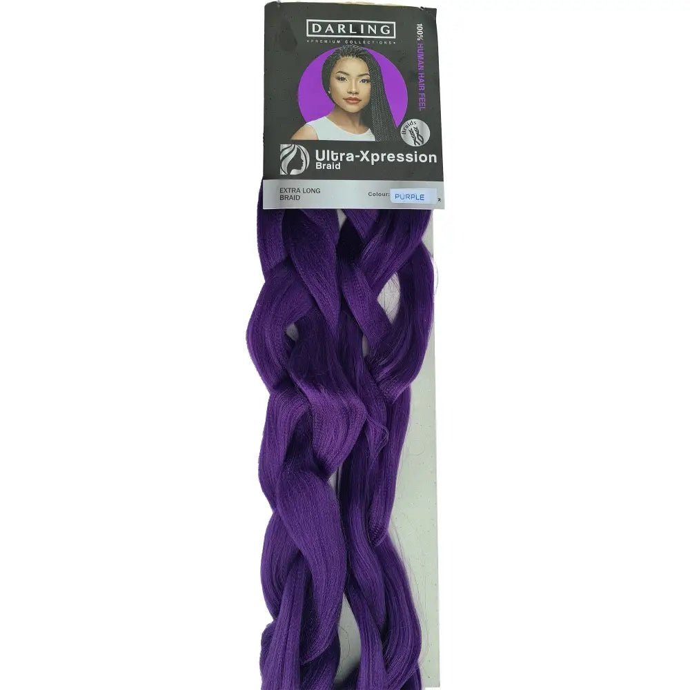 Ultra Xpression Braid - Darling - Colour PURPLE | Afrihair