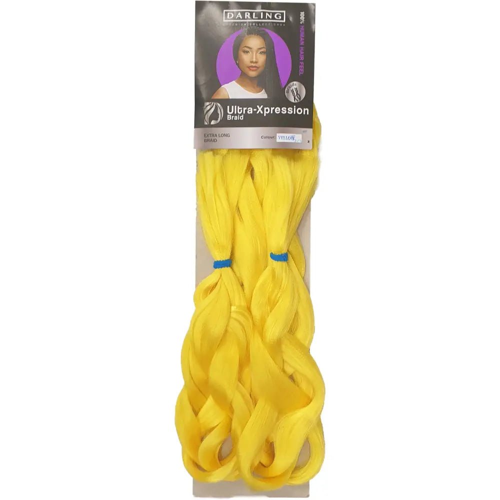 Ultra Xpression Braid - Darling - Colour YELLOW | Afrihair