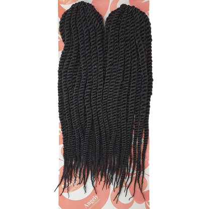 Mambo Twist Crochet Braids Short Colour No 2 - Crochet